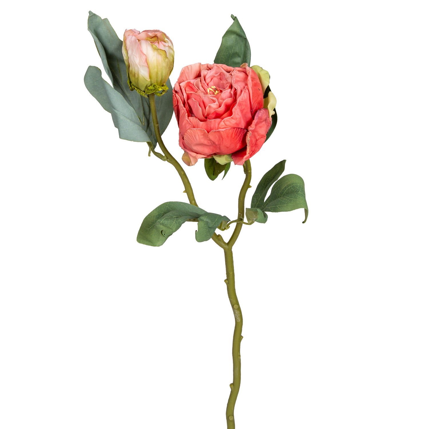 Yapay Çiçek Şakayık Kurumuş Efektli Nar Çiçeği Rengi 50 Cm.