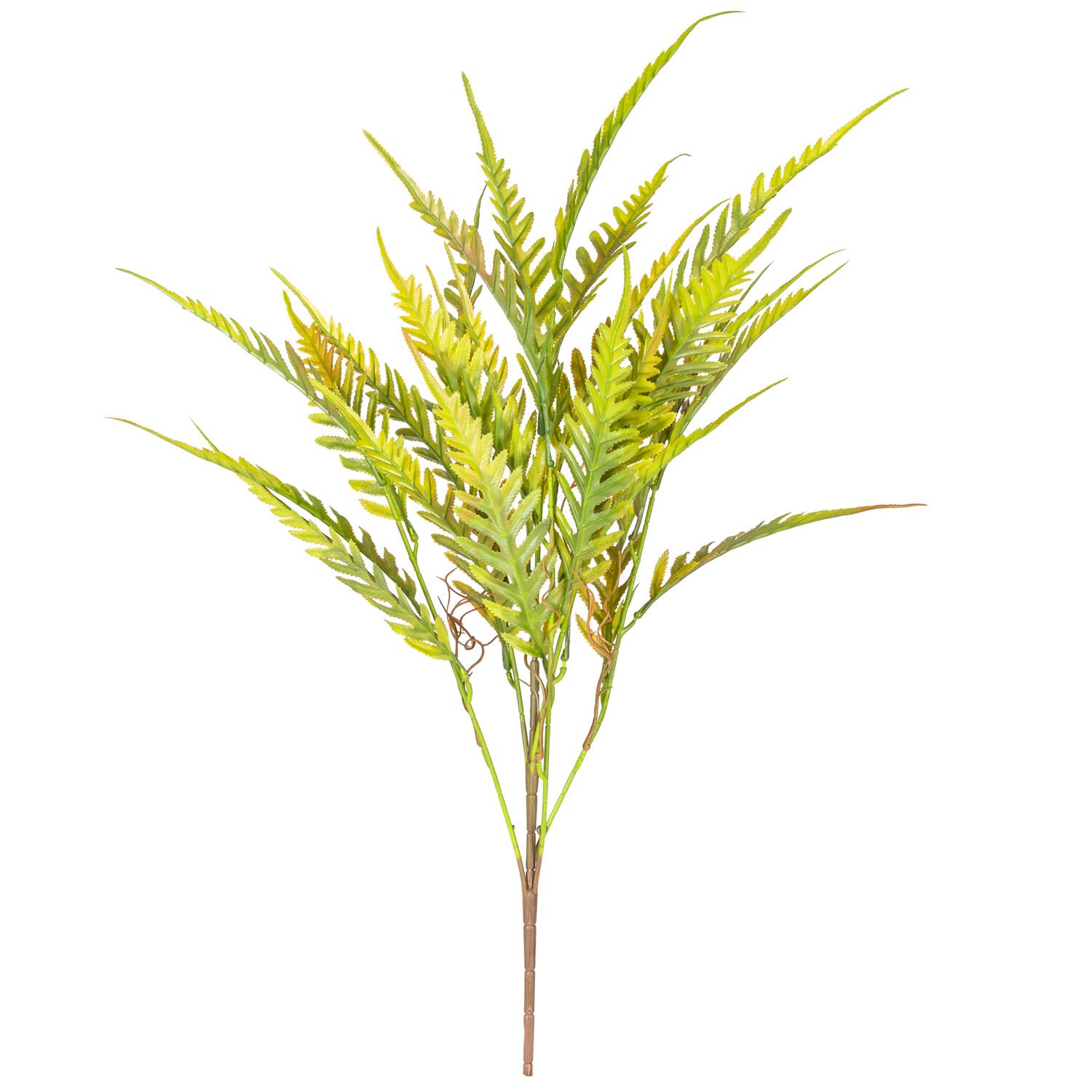 Yapay Fujer - EğreltiOtu Demet Kızıl/Yeşil 60 Cm.
