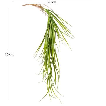 Yapay Saz Sarmaşık Kızıl/Yeşil 95 Cm.