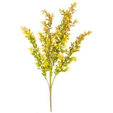 Yapay Bitki Şimşir Turuncu/ Yeşil 55 Cm.