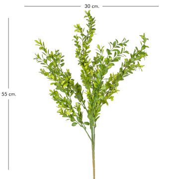 Yapay Bitki Şimşir Yeşil 55 Cm.