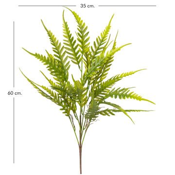 Yapay Fujer - EğreltiOtu Demet Yeşil 60 Cm.