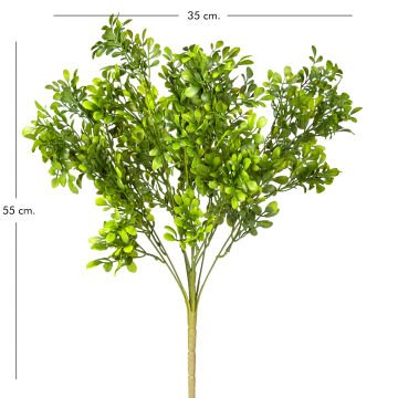 Yapay Bitki Şimşir Demet Koyu Yeşil 55 Cm.