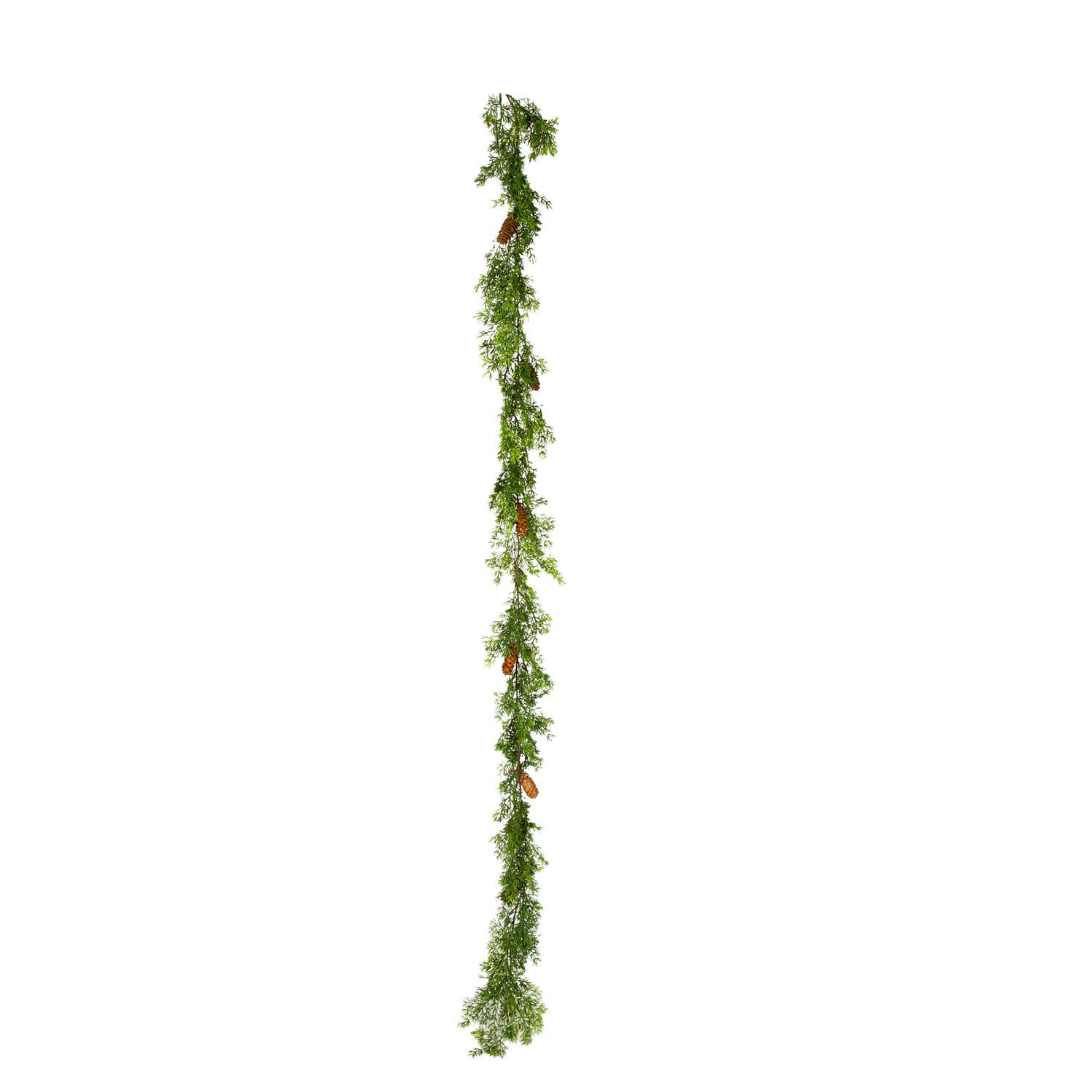 Yapay Çam Garland Kozalaklı Yeşil 180 Cm.