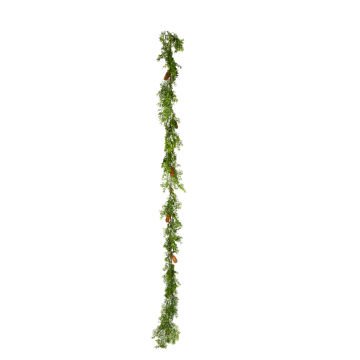 Yapay Çam Garland Kozalaklı Yeşil 180 Cm.