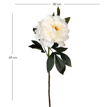 Yapay Şakayık Beyaz 65 Cm.