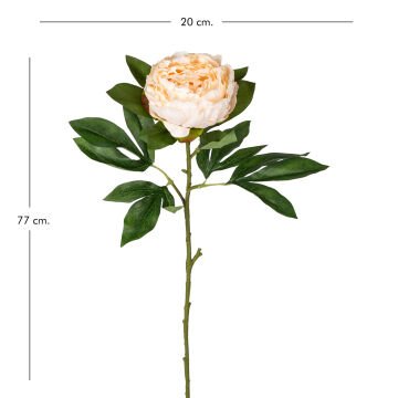 Yapay Şakayık Krem 77 Cm.