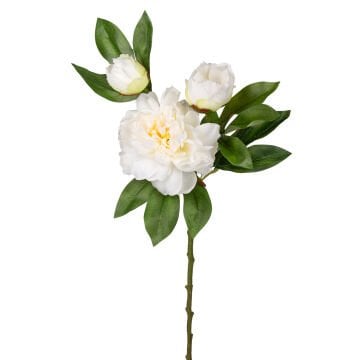 Yapay Şakayık Tomurcuklu Beyaz 63 Cm