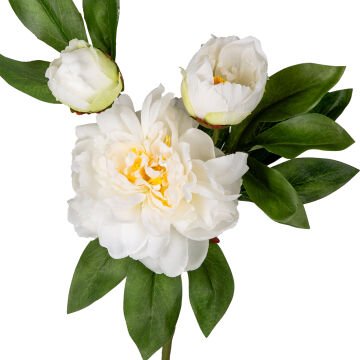 Yapay Şakayık Tomurcuklu Beyaz 63 Cm