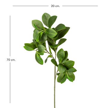 Yapay Manolya Dalı Yeşil 70 Cm.