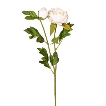 Yapay Şakayık Tomurcuklu Beyaz 56 Cm.