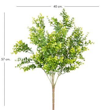 Yapay Bitki Okaliptus Demet Açık Yeşil 57 Cm.