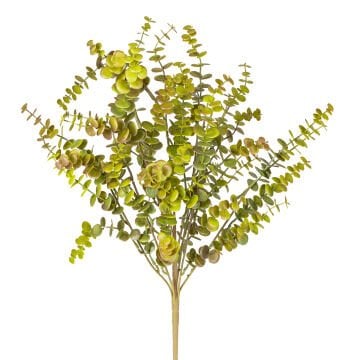 Yapay Okaliptus Demet Kızıl/Yeşil 55 Cm.