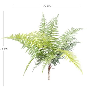 Yapay Bitki Fujer/Eğrelti Otu Yeşil 75 Cm.