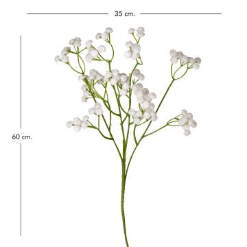 Yapay Gypso Cipso Beyaz 60 Cm.