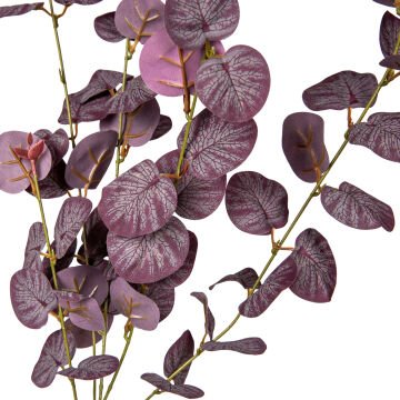 Yapay Okaliptus Dalı Bordo 87 Cm.