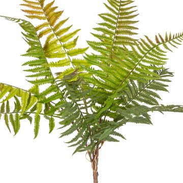 Yapay Bitki Fujer/Eğrelti Otu Kızıl/Yeşil 75 Cm.
