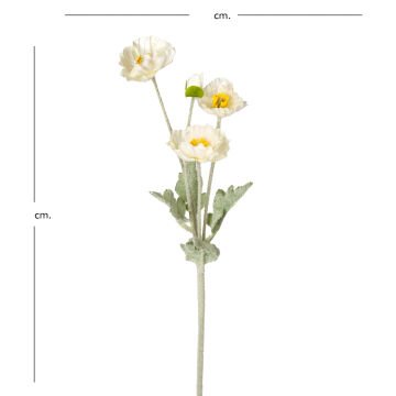 Yapay Gelincik Beyaz 58 cm.