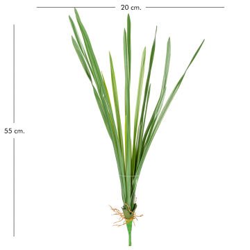 Yapay Saz Köklü Yeşil 55 Cm.