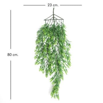 Yapay Sarmaşık Nergis Yeşil 80 Cm. UV Korumalı - Dış Mekan Uyumlu