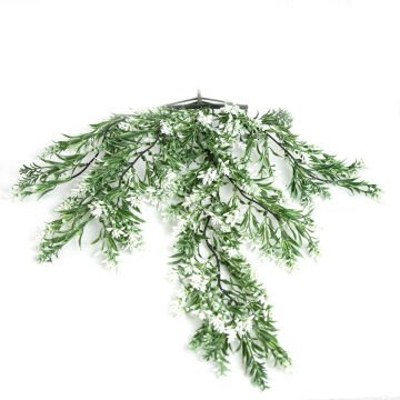 Yapay Sarmaşık Nergis Beyaz 80 Cm. UV Korumalı - Dış Mekan Uyumlu