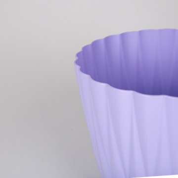 Veramaya Plastik İstiridye Saksı No:4 Lila 5,5 Litre 22x20 Cm