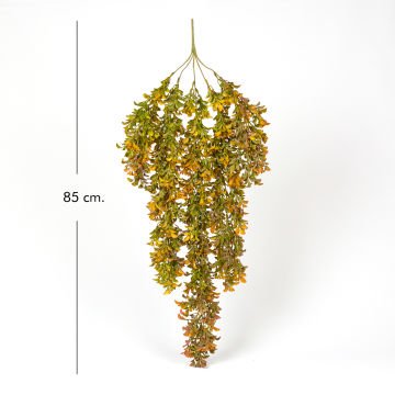 Yapay Tomurcuklu Sarmaşık Sarı/Yeşil 85 Cm.