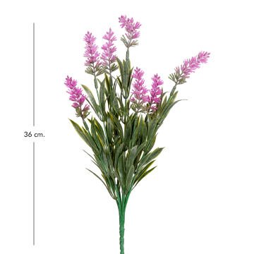 Yapay Çiçek Lavanta Pembe 36 Cm.